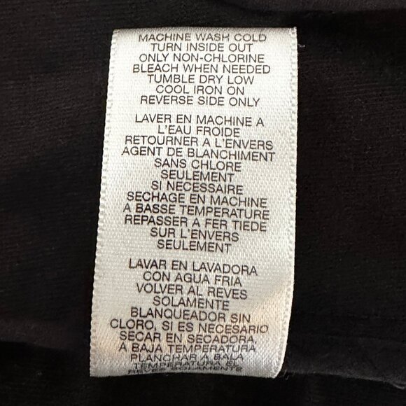 Michael Kors Women’s Military Style Black Velvet Waist Jacket w/ Pockets Size PM - Picture 13 of 13